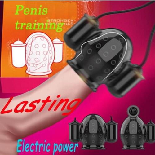 Mastubators mens vibration masturbation penile trainer large lasting to stimulate erection dildo realistic clitoris stimulator