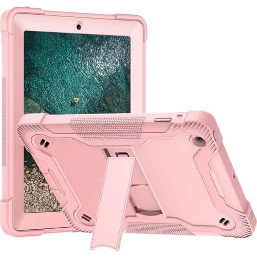Cute Stand Case For iPad 2 3 4 Heavy Duty Armor Hard PC Soft Silicone Tough Casing iPad3 iPad4 Kids Safe Skin Cove