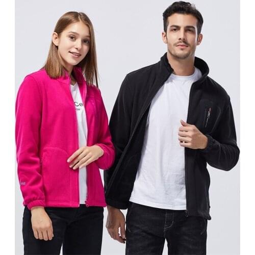 Men Women Hiking Jacket Waterproof Camping Hunting Clothes Outdoor Sports Coats Thermal Fleece Tactical Jacket Windbreaker