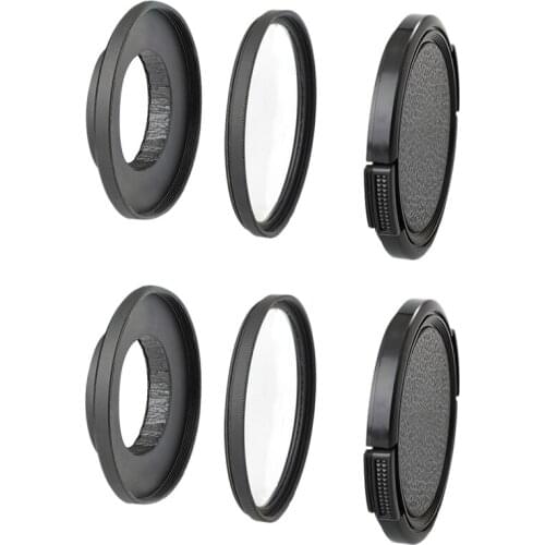 Lens Filter Kit,52MM Lens Adapter Ring for DJI OSMO Action Camera Lens Filter Camera Accessories