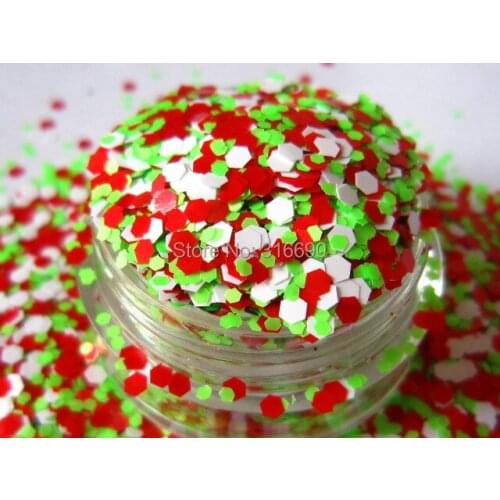 Neon Solvent Resistant Glitter Mix