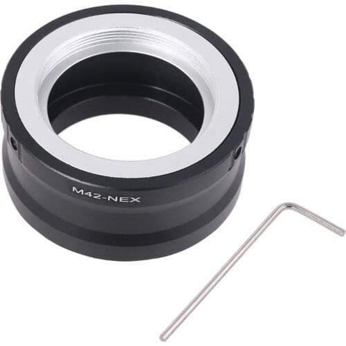 New M42 Screw Camera Lens Converter Adapter For SONY NEX E Mount NEX-5 NEX-3 NEX-VG10 chongxindingjia