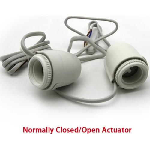 Floor Heating Water Separator Solenoid Valve Hydrothermal Electric Floor Heating Normally Closed/Open Actuator