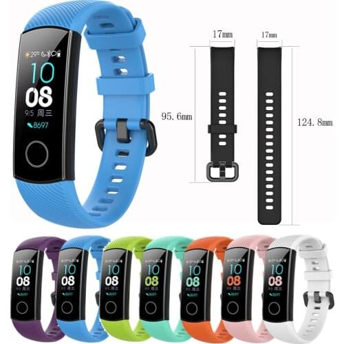 Sport silicone watch band For Huawei Honor 4/Honor 5 smart watch wristband Replacement Original soft fashion strap Bracelet band