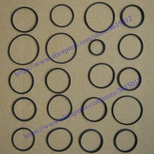 10pcs Rubber Belt Drive Strap DVD CD VCD part All Size Folded Length 2.5-6.0cm 60/65MM