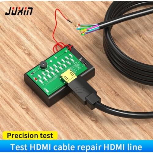 HDMI compatible cable tester, test board, HDMI sequence measurement, DIY maintenance tester, cable tester