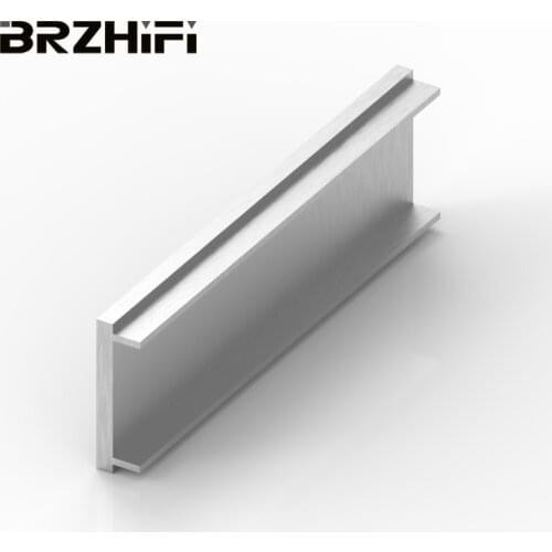 Top 6061 Aluminium Extruded Profile Front Panel Parts For Furniture Decoration Metal Case With CNC Machinining