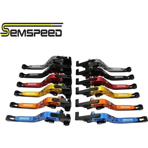 Semspeed Husqvarna Extendable Folded Brake Clutch Lever Fit for Husqvarna Nuda 900 R 2011 2012 2013 Foldable Brake Clutch Levers