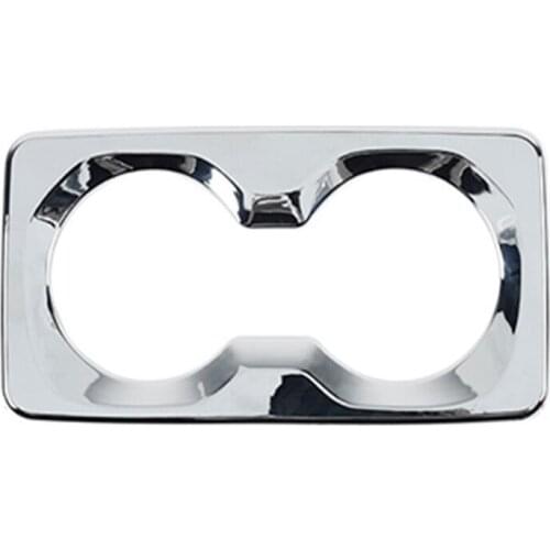 Rear Armrest Water Cup Holder Panel Decorative Cover for Dodge Ram 1500 2018-2021 Interior Car Accessories