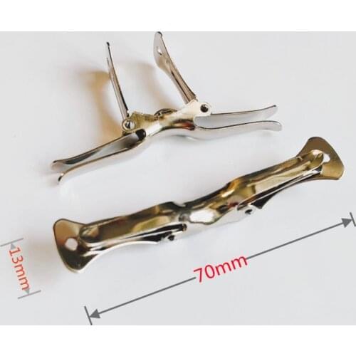 Necktie buckles Craft for Less Bow Tie Clip On Hardware / Bow Tie Fasteners - 2.75" - Qty 100