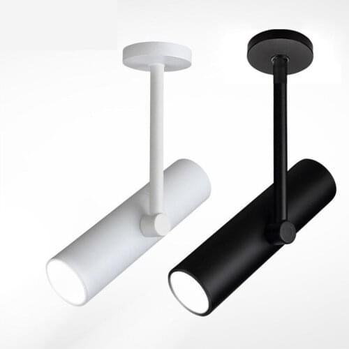 1PCS Dimmable Led wall lamp COB LED Downlights 5W 7W 9W 12W Surface Mounted LED Ceiling Lamps Spot Light Rotation LED Down