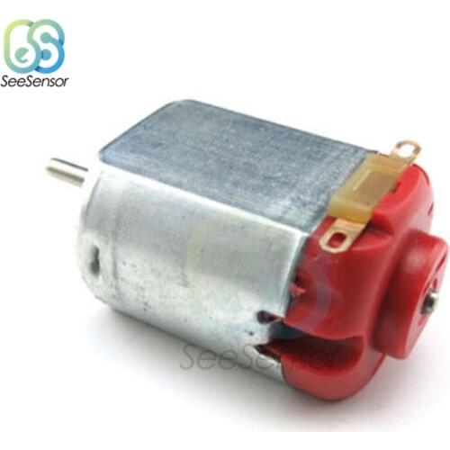 10Pcs DC 3-6V 0.35-0.4A 8000RPM R130 Mini Micro DC Motor for DIY Toys Hobbies Smart Car