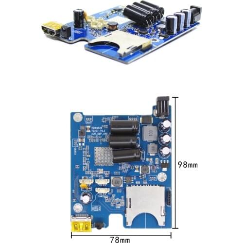 2channel Video Recorder Board Mini 2CH DVR Module CVBS/HDMI Video Output Sd Card Storage DVR Board