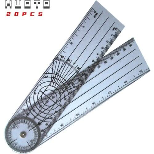 20pcs/lot! Medical ruler protractor Angle ruler Goniometer Spinal goniometer