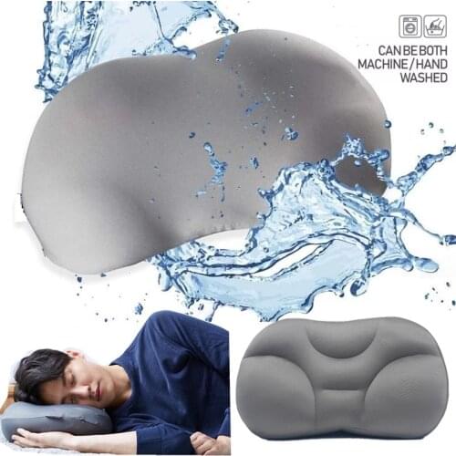 3D Neck Micro Airball Pillow Washable Memory Foam Soft Orthopedic Neck Pillows All-round Sleep Pillow Pain Release Egg Sleeper