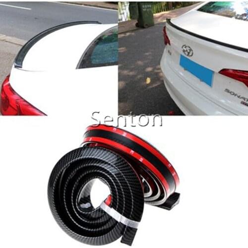 Car-Styling Carbon Fiber Spoilers For Volkswagen VW Polo Passat B5 B6 CC Golf 4 5 6 7 Touran T5 Tiguan Bora Scirocco Accessories