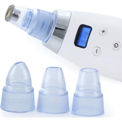 Dermabrasion Spatula for Acne Face Cleaning Black Points Dots Vacuum Blackhead Remover Comedo Suction Microdermoabrasion Diamond