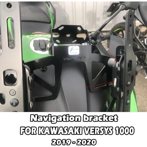 Motorcycle GPS Phone Navigation Holder For Kawasaki Versys 1000 Versys1000 2019 2020 Navigation Bracket