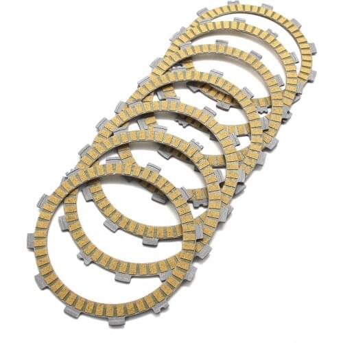 Clutch Friction Disc Plate Kit For Yamaha WR250 ZB/ZD/ZE YZ250 U/W/A/B/D WRW/WRA OEM:22U-16321-00 7 5TG-16321-00/5VY-16321-00