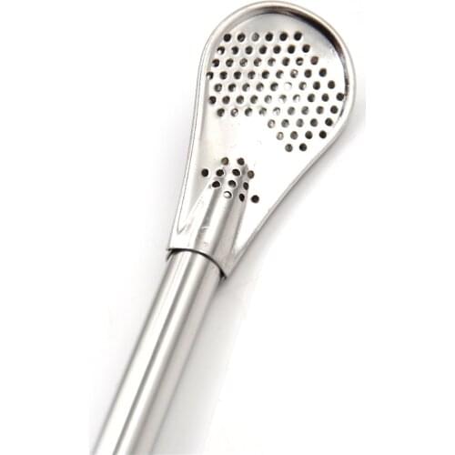 Stainless Steel Handmade Drinking Straw Filter Yerba Mate Tea Bombilla Gourd Washable Practical Tea Tools Bar Accessories
