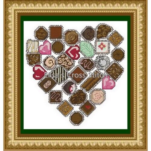 JW079 Cross Stitch Kit Cross stich Kits Homfun Craft Cross Stich Painting Joy Sunday Christmas Decorations For Home Homefun