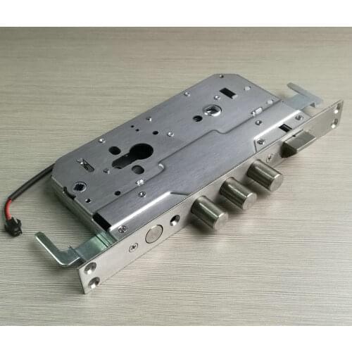Fingerprint Password Lock Electronic Lock Body 6068 Anti-theft Door Lock Body 5V Motor Clutch 12V Electromagnet Clutch