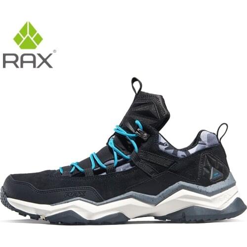 Rax Men Hiking Shoes Waterproof Outdoor Sports Sneakers for Men Trekking Shoes Lightweight Mountain Climbing Shoes Men Antislip