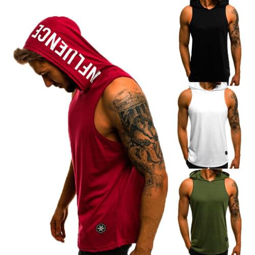 Meihuida Men's Sleeveless T-Shirts