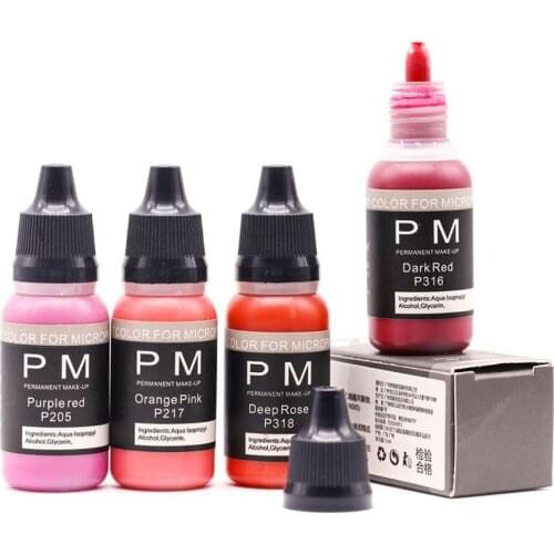 Permanent Makeup Pigment Eyebrow Lips Tattoo Ink Popular