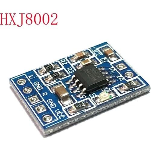1 Pcs HXJ8002 Power Amplifier Board Mini Audio Voice Amplifier Module Replace PAM8403 2.0-5 .5 V
