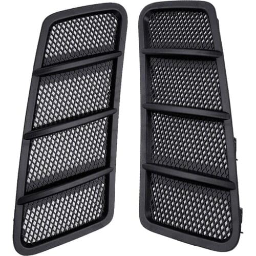 2Pcs Black Left & Right Hood Air Vent Grille Fit for Benz W166 GL GL350 GL450 ML ML350 2012-2015 1668800105 1668800205