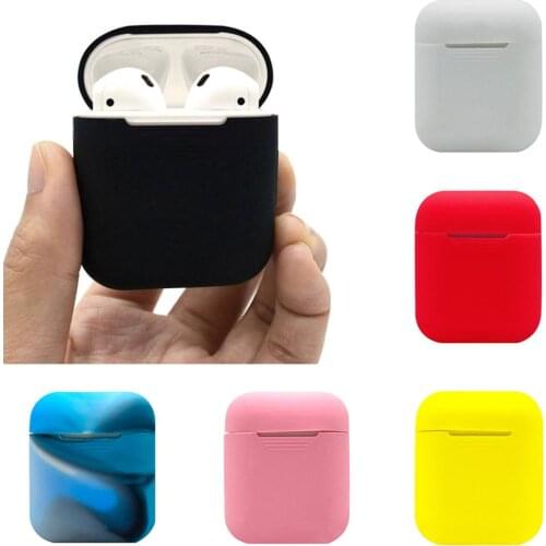 Earphone Silicone Sleeve Wireless Headphone Box Protective Cover Shockproof Case