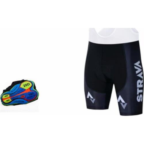 STRAVA Unisex Cycling Shorts 2021 Pro Bike Team Summer Cycling Short Tights Bicycle MTB Road Bike Trousers Breathable 20D Gel