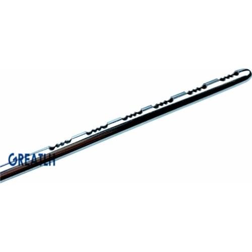 Fat harvesting cannula 6 holes 350mm for stem cells liposuction cannula fat transfer needle sawtooth shape pins