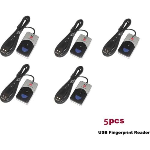 5pcs/lot u are u 4500 100% Original DigitalPersona USB Biometric Fingerprint Scanner Fingerprint Reader Free SDK made in Philipp
