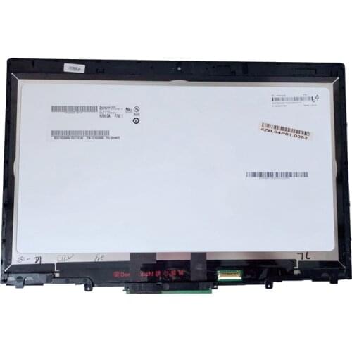 For Lenovo ThinkPad X1 Yoga B140HAN01.8 FRU:00HN875 FHD 1920*1080 IPS Lcd Touch Screen Digitizer Assembly +Frame bezel