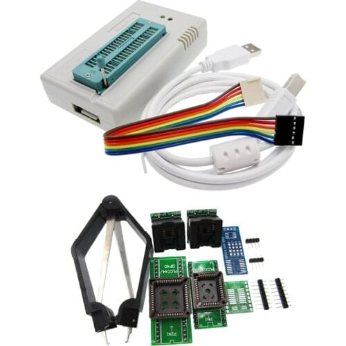 HAILANGNIAO 1KIT MiniPro TL866II Prgrammer USB Universal Programmer /Bios Programme+6 pcs Adapter NO BOX