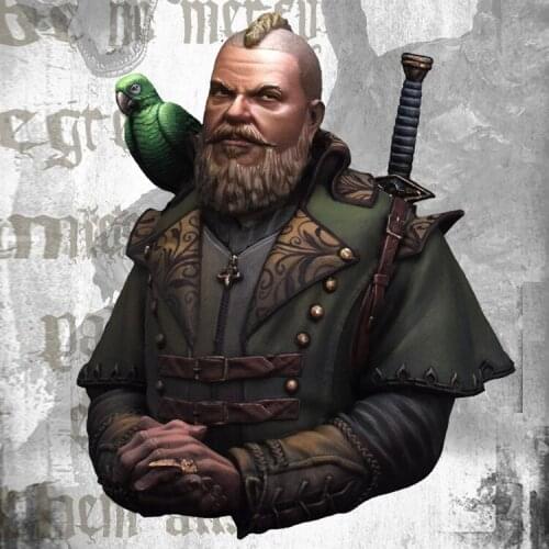 1/12 Scale Unpainted Resin bust The Smuggler collection bust