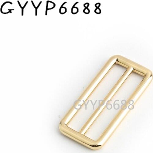 10-30-100pcs 41mm 4 colors Metal Slider Buckle Metal slide buckle for bag luggage belt metal buckle