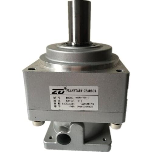 ZD PLANETARY GEARBOX MODEL: 98ZR9-750T1 RATIO:9:1 BACKLASH:(ARCMIN) 78ZR5-400T3 78ZR5-750T3 78ZR9-750T1 125ZDR-1000T4