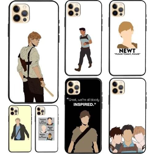 Newt The Maze Runner Soft Cover For iPhone 11 12 Pro Max 12 Mini 6S 7 8 Plus X XR XS Max SE 2020 Phone Case