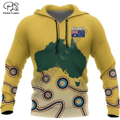 Newest NewFashion Aboriginal Australia Kangaroo Country Tribe Retro Tracksuit 3DPrint Harajuku Casual Funny Hoodies Men/Women 24