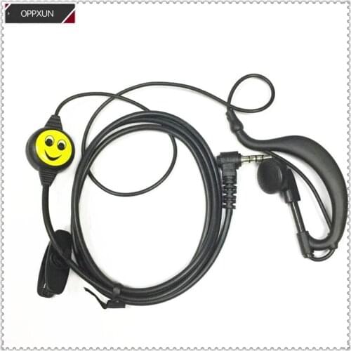Smiley face earphone for Yaesu/Vertex Para FT-50, FT-60, FT-10R,FT-40R,FT-50R,FT-51R,FT-60R
