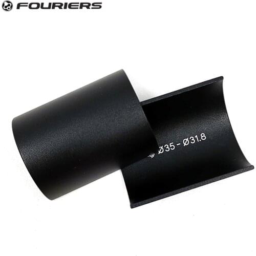 Fouriers Adaptor For Bar Bore 35mm to 31.8mm Stem Reducer Sleeve AL6061-T6 Aluminium alloy Fork Shim Tube Bicycle Adapter