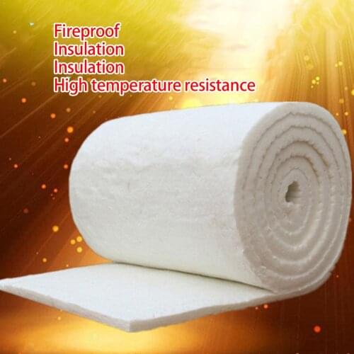 Aluminum Silicate Needle Blanket Ceramic Fiber Insulation Blanket High Temperature Boiler Insulation Fireproof Cotton Blanket
