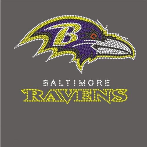 Heat Transfer Motif Rhinestones Custom T-Shirt Transfert Thermocollants Crystal Decoration 10Pieces Garment Hot-Fix Sticker