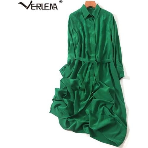 Летние платья-рубашки Verlena China At AliExpress