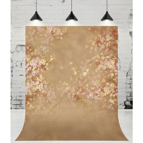 VinylBDS Flowers Dreamy and fuzzy Photography Backdrops Newborn Baby Photo Studio Indoor Wedding Background for Children Props