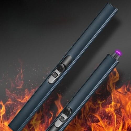 USB rechargeable arc lighter plasma electric pulse kitchen tool portable outdoor barbecue windproof lighter