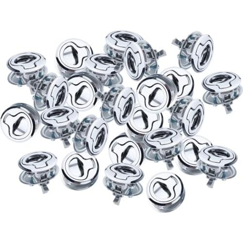 25x Stainless Steel Flush Door Deck Pull Locker Hatch Latch Boat Lift Handle